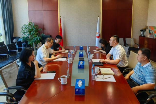 馮平會長率隊到訪中景恒基考察交流